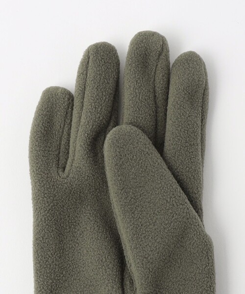 THE NORTH FACE（ザノースフェイス）の「＜THE NORTH FACE＞ マイクロ フリース グローブ / 手袋 / キッズ（手袋・キッズ・ブラック/オリーブ・L/M）」の5枚目の写真