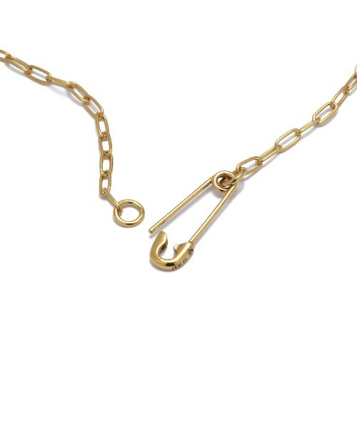 JAM HOME MADE(ジャムホームメイド)の「安全ピン ダイヤモンド チェーン ブレスレット S メンズ レディース ユニセックス SILVER925(ブレスレット・メンズ・ブラック/ゴールド/シルバー・ONE SIZE)」の11枚目の写真