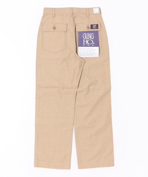 GUNG HO（ガンホー）の「【GUNG HO】ベイカーパンツ（その他パンツ・レディース・オリーブ/ベージュ・S/M/L/XL）」の3枚目の写真
