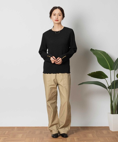 GUNG HO（ガンホー）の「【GUNG HO】ベイカーパンツ（その他パンツ・レディース・オリーブ/ベージュ・S/M/L/XL）」の12枚目の写真