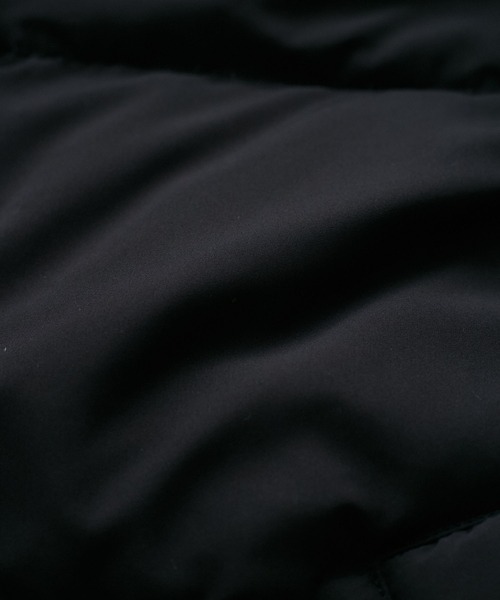 VIS（ビス）の「【撥水】【Green Down】フード取り外しダウンジャケット【2WAY】（ダウンジャケット/コート・レディース・オフホワイト/ベージュ系その他/ブラック・L/M）」の16枚目の写真