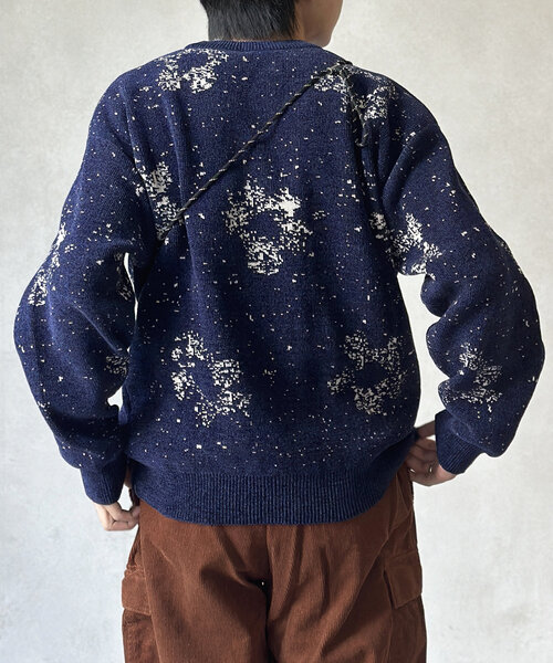 CPCM(シーピーシーエム)の「総柄モールニット(ニット/セーター・レディース・グレー/レッド/ネイビー・LARGE/MEDIUM)」の13枚目の写真