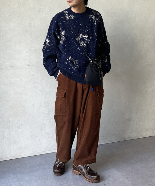 CPCM(シーピーシーエム)の「総柄モールニット(ニット/セーター・レディース・グレー/レッド/ネイビー・LARGE/MEDIUM)」の15枚目の写真