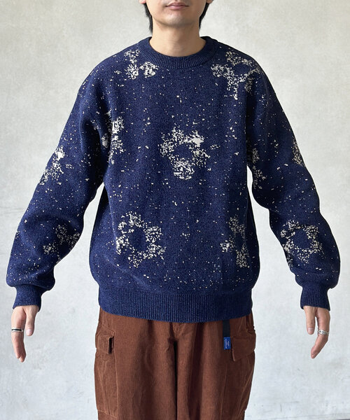 CPCM(シーピーシーエム)の「総柄モールニット(ニット/セーター・レディース・グレー/レッド/ネイビー・LARGE/MEDIUM)」の16枚目の写真