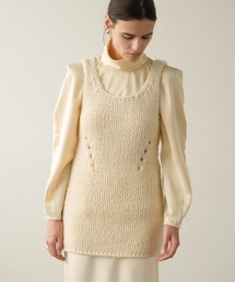 CLANE（クラネ）の「BULKY SLEEVE KNIT ONE PIECE（ワンピース）」 - WEAR