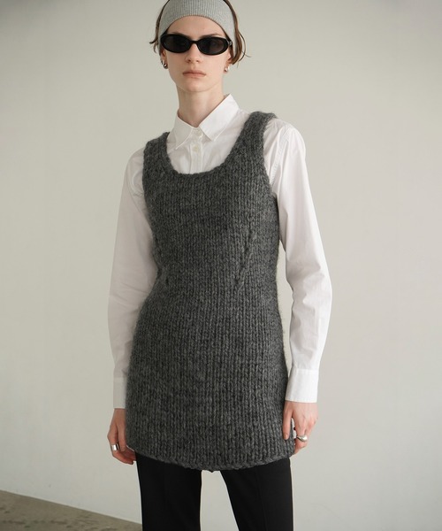セール】HAND KNIT MINI ONEPIECE（ワンピース）｜CLANE（クラネ）の