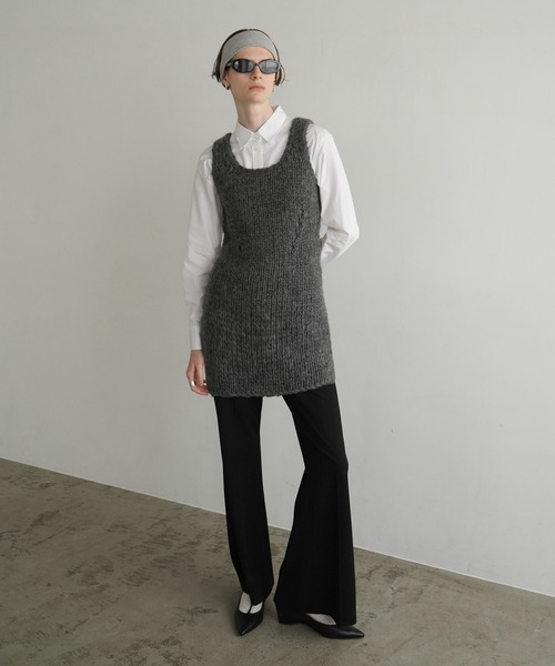 HAND KNIT MINI ONEPIECE クラネ セール】HAND KNIT MINI ONEPIECE（ワンピース）｜CLANE（クラネ）の