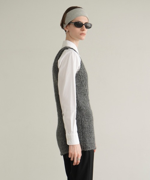 CLANE(クラネ)の「HAND KNIT MINI ONEPIECE(ワンピース・レディース・アイボリー/グレー・1/0)」の19枚目の写真