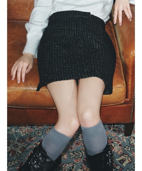 LILY BROWN（リリーブラウン）の「ミニスリットスカショーパン（その他