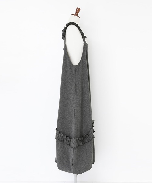 裏シャギーフリルバルーンジャンスカ』（ジャンパースカート）｜somari