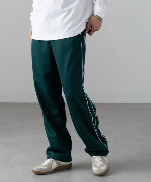 wundou（ウンドウ）の「【wundou】パイピングトレーニングパンツ P2050（その他パンツ・メンズ・ブラック/グリーン/ネイビー・M/L/XL）」の3枚目の写真