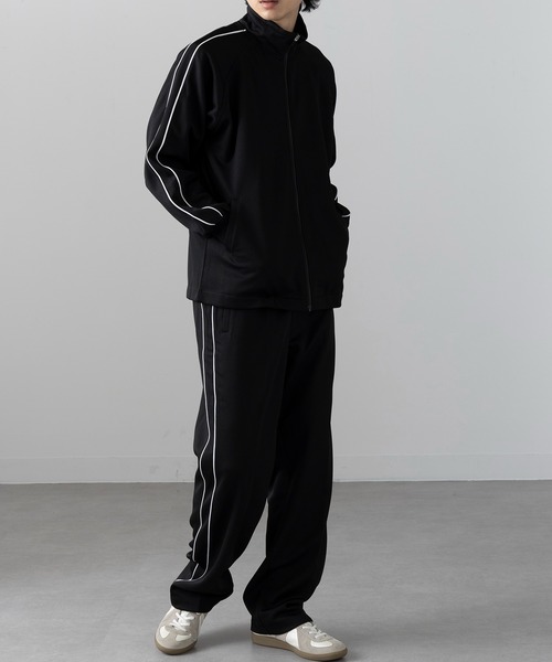 wundou（ウンドウ）の「【wundou】パイピングトレーニングパンツ P2050（その他パンツ・メンズ・ブラック/グリーン/ネイビー・M/L/XL）」の12枚目の写真