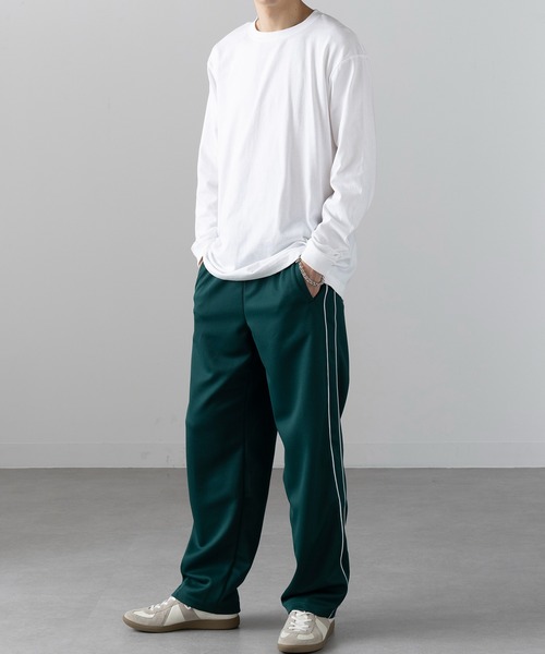 wundou（ウンドウ）の「【wundou】パイピングトレーニングパンツ P2050（その他パンツ・メンズ・ブラック/グリーン/ネイビー・M/L/XL）」の19枚目の写真
