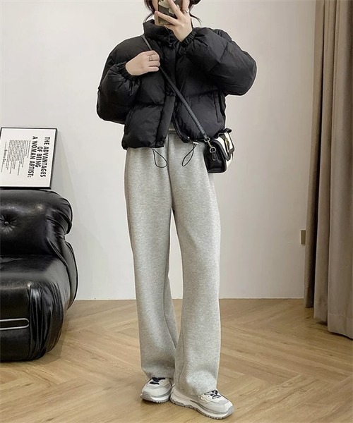 FREE STYLISTS(フリー スタイリスト)の「スタンドカラーダウンジャケット(ダウンジャケット/コート・レディース・ブラック/オフホワイト・M/L/XL/2XL)」の21枚目の写真