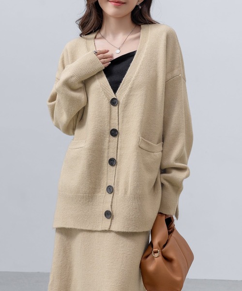 セール】【セットアップ】スリットで抜け感+。長袖オーバーサイズ