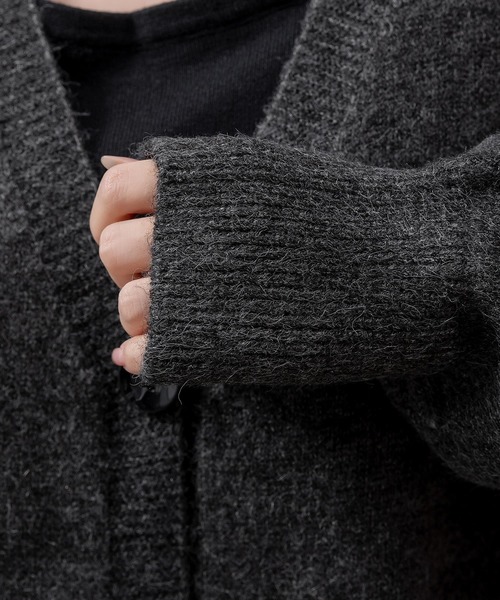 セール】【セットアップ】スリットで抜け感+。長袖オーバーサイズ