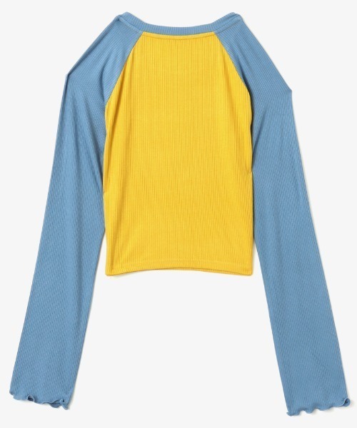 atmos pink(アトモスピンク)の「atmos pink x LiLi “Grumpy(C)”Raglan Sleeve LS T-shirt / アトモス ピンク X リリ グランピー ラグラン スリーブ エルエス ティーシャツ(Tシャツ/カットソー・レディース・ブラック/ブルー/レッド・FREE)」の10枚目の写真