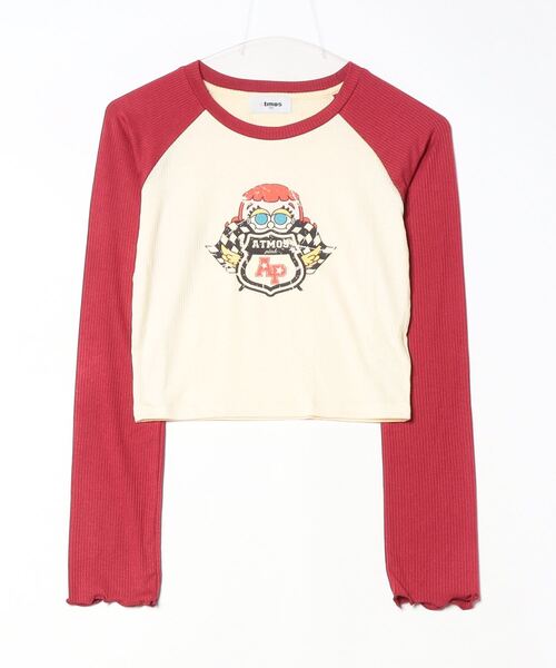 atmos pink(アトモスピンク)の「atmos pink x LiLi “Grumpy(C)”Raglan Sleeve LS T-shirt / アトモス ピンク X リリ グランピー ラグラン スリーブ エルエス ティーシャツ(Tシャツ/カットソー・レディース・ブラック/ブルー/レッド・FREE)」の14枚目の写真