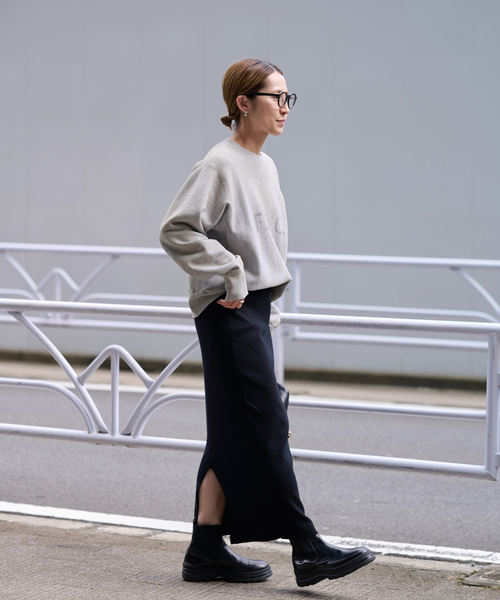 FRAMeWORK（フレームワーク）の「FREEMANS SPORTING CLUB BEECHNOLL スウェットシャツ（スウェット・レディース・ライトグレー・FREE）」の5枚目の写真