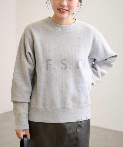 FRAMeWORK（フレームワーク）の「FREEMANS SPORTING CLUB BEECHNOLL スウェットシャツ（スウェット・レディース・ライトグレー・FREE）」の16枚目の写真