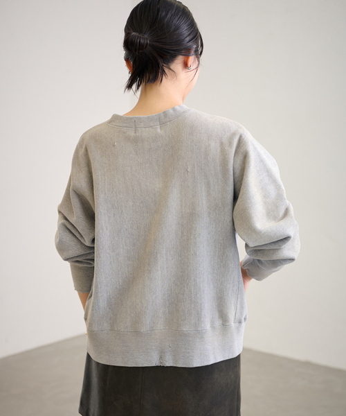 FRAMeWORK（フレームワーク）の「FREEMANS SPORTING CLUB BEECHNOLL スウェットシャツ（スウェット・レディース・ライトグレー・FREE）」の19枚目の写真