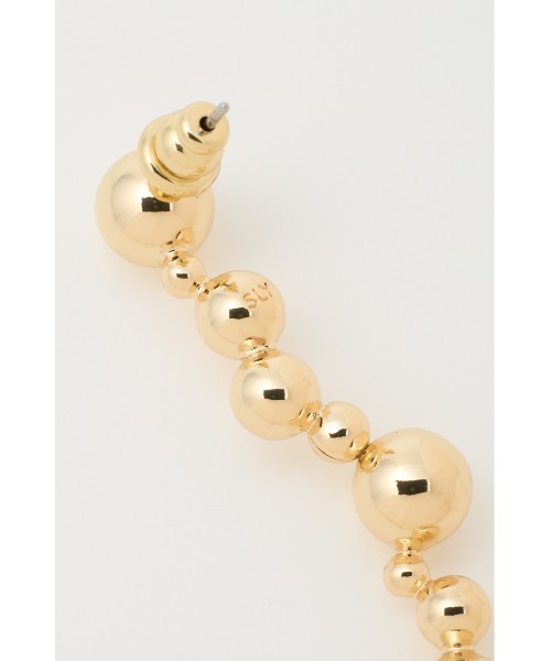 SLY(スライ)の「HANG DOWN CIRCLE P/EARRING ハング ダウン サークル ピアス(ピアス(両耳用)・レディース・ゴールド/シルバー・FREE)」の9枚目の写真