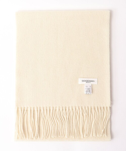 NOLLEY’S（ノーリーズ）の「ウールカシミヤマフラー30（マフラー・メンズ・チャコールグレー/パープル/オフホワイト/ブルー/グレイッシュブルー・FREE）」の6枚目の写真