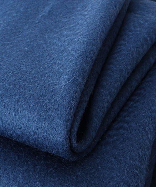 NOLLEY’S（ノーリーズ）の「ウールカシミヤマフラー30（マフラー・メンズ・チャコールグレー/パープル/オフホワイト/ブルー/グレイッシュブルー・FREE）」の22枚目の写真