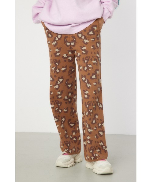 RODEO CROWNS WIDE BOWL（ロデオクラウンズワイドボウル）の「アソートニットパンツ（その他パンツ・レディース・ブラウン系その他/アイボリー/ブラック/ピンク・FREE）」の10枚目の写真