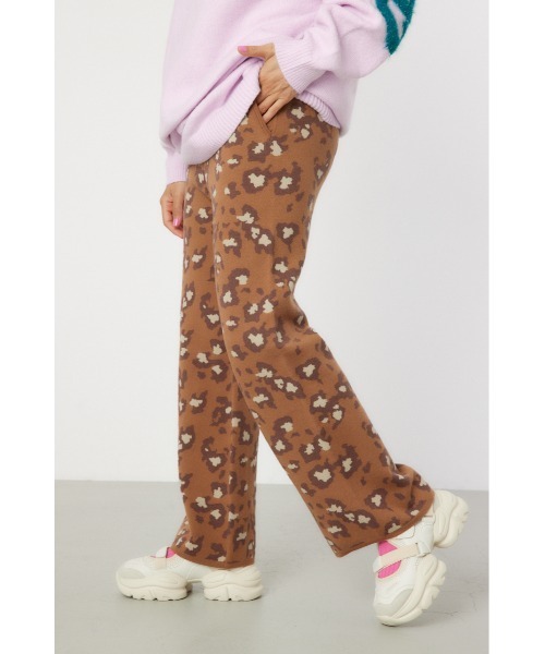 RODEO CROWNS WIDE BOWL（ロデオクラウンズワイドボウル）の「アソートニットパンツ（その他パンツ・レディース・ブラウン系その他/アイボリー/ブラック/ピンク・FREE）」の11枚目の写真