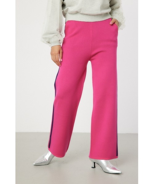 RODEO CROWNS WIDE BOWL（ロデオクラウンズワイドボウル）の「アソートニットパンツ（その他パンツ・レディース・ブラウン系その他/アイボリー/ブラック/ピンク・FREE）」の5枚目の写真