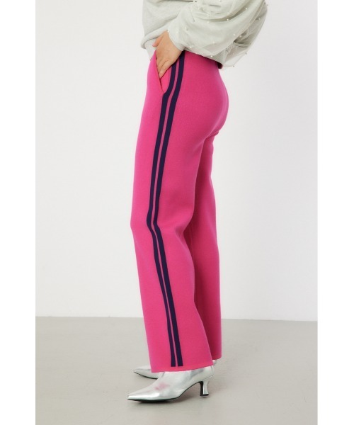 RODEO CROWNS WIDE BOWL（ロデオクラウンズワイドボウル）の「アソートニットパンツ（その他パンツ・レディース・ブラウン系その他/アイボリー/ブラック/ピンク・FREE）」の6枚目の写真