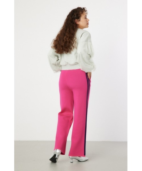 RODEO CROWNS WIDE BOWL（ロデオクラウンズワイドボウル）の「アソートニットパンツ（その他パンツ・レディース・ブラウン系その他/アイボリー/ブラック/ピンク・FREE）」の9枚目の写真