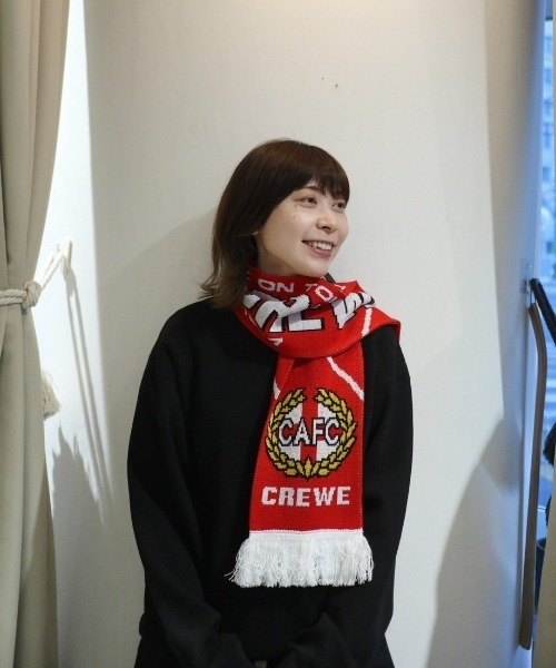 Football Scarf】フットボールマフラー Crewe クルー