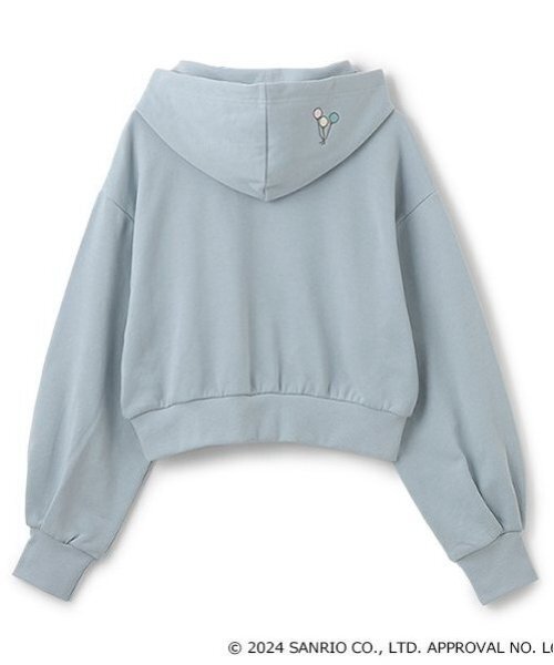 LOVETOXIC（ラブトキシック）の「【サンリオキャラクターズ】キャラクターアソートパーカ（パーカー・キッズ・ブラック/オフホワイト/エメラルド/サックスブルー・S:140cm/L:160cm/M:150cm）」の12枚目の写真