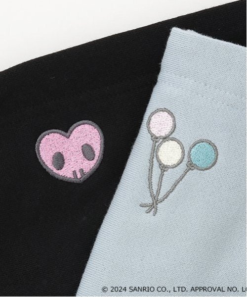 LOVETOXIC（ラブトキシック）の「【サンリオキャラクターズ】キャラクターアソートパーカ（パーカー・キッズ・ブラック/オフホワイト/エメラルド/サックスブルー・S:140cm/L:160cm/M:150cm）」の18枚目の写真