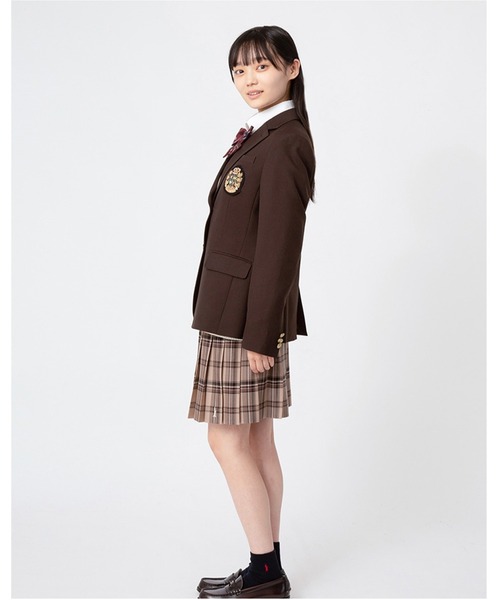 ジャケット カラー ブレザー 女子 制服 学生服 中学生 高校生
