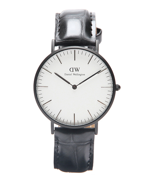 Daniel Wellington(ダニエルウェリントン)の「DANIEL WELLINGTON / BLACK MODEL BEAMS EXCLUSIVE SET(アナログ腕時計・レディース・ブラック・フリ-)」の2枚目の写真