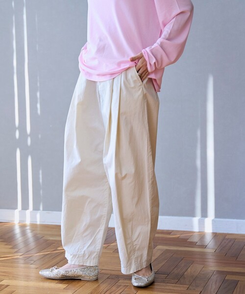 coen（コーエン）の「ランタンパンツ（その他パンツ・レディース・イエロー/ベージュ/オリーブ/ブラック/ナチュラル・L/M）」の13枚目の写真