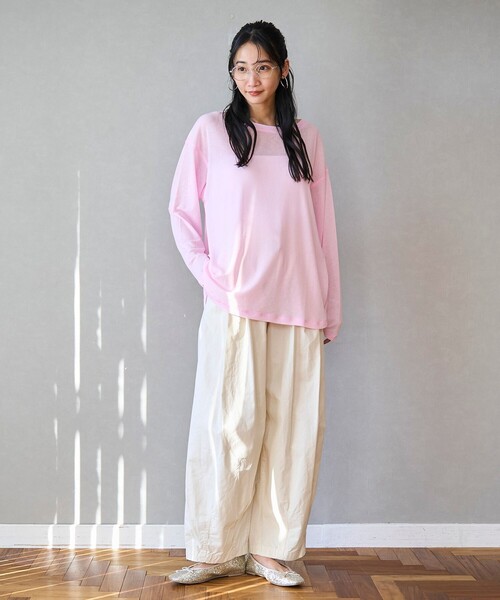 coen（コーエン）の「ランタンパンツ（その他パンツ・レディース・イエロー/ベージュ/オリーブ/ブラック/ナチュラル・L/M）」の15枚目の写真