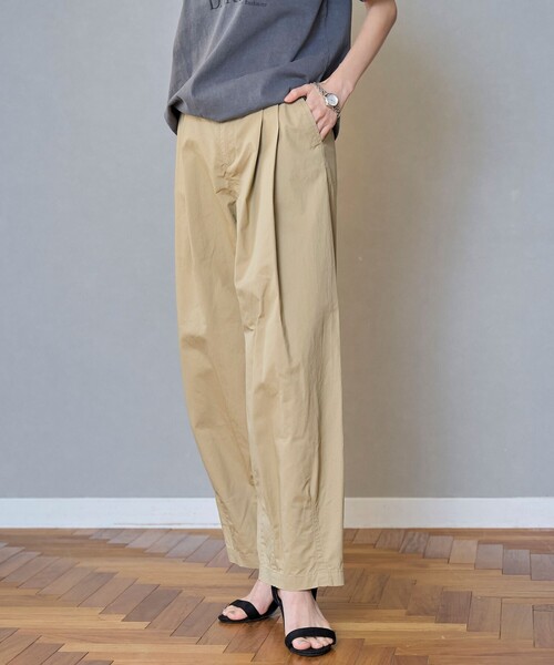 coen（コーエン）の「ランタンパンツ（その他パンツ・レディース・イエロー/ベージュ/オリーブ/ブラック/ナチュラル・L/M）」の18枚目の写真