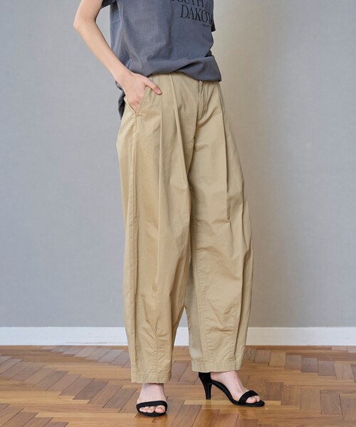 coen（コーエン）の「ランタンパンツ（その他パンツ・レディース・イエロー/ベージュ/オリーブ/ブラック/ナチュラル・L/M）」の19枚目の写真