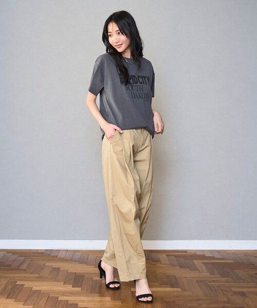 coen（コーエン）の「ランタンパンツ（その他パンツ・レディース・イエロー/ベージュ/オリーブ/ブラック/ナチュラル・L/M）」の22枚目の写真