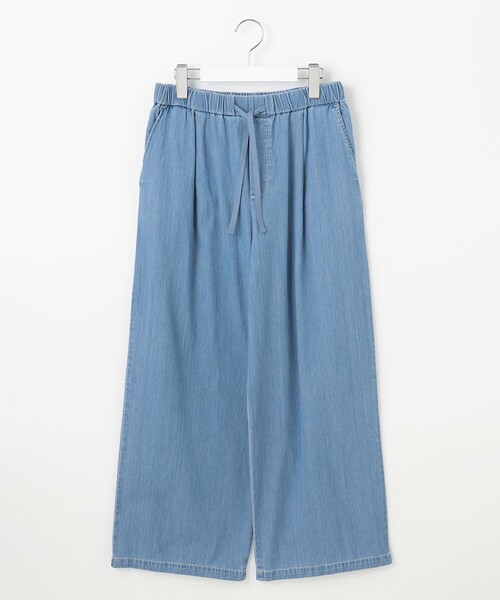 J.PRESS Ladies(J.プレス レディス)の「【洗える】5ozバージラコンパクト デニム イージーパンツ(デニムパンツ・レディース・ネイビー系/ダルブルー系・XS/XXS/S)」の14枚目の写真