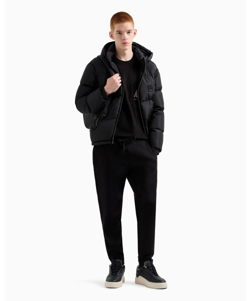 ARMANI EXCHANGE（アルマーニエクスチェンジ）の「【A|X アルマーニ エクスチェンジ】ICON スウェットジョガーパンツ（スウェットパンツ・メンズ・ブラック/ホワイト/グレイッシュベージュ・XX-LARGE/X-SMALL/X-LARGE/SMALL/MEDIUM/LARGE）」の9枚目の写真