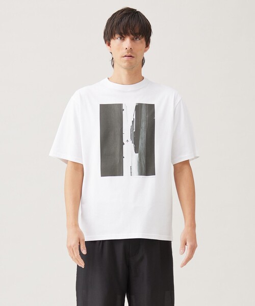 UNFILO(アンフィーロ)の「PHOTO TEE(Tシャツ/カットソー・メンズ・ホワイト系/ホワイト系1・SMALL/MEDIUM/LARGE/X-LARGE)」の1枚目の写真