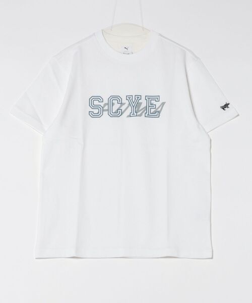 PUMA(プーマ)の「【PUMA】633579-02 PUMA X SCYE SS TEE(Tシャツ/カットソー・メンズ・ホワイト・MEDIUM/LARGE)」の1枚目の写真