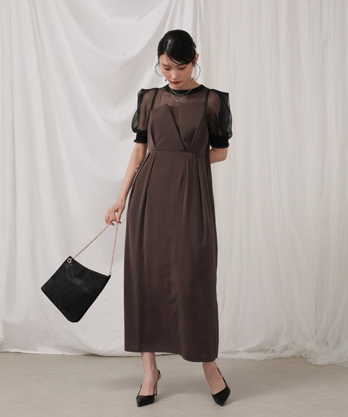 Kana（カナ）の「シャイニー  バイアス ショルダー パーティー バッグ 内ポケット付き 結婚式 二次会 お呼ばれ オケージョン（ショルダーバッグ・レディース・ゴールド/シルバー/ブラック・フリー）」の8枚目の写真