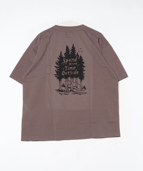 MAGIC NUMBER（マジック ナンバー）の「【MAGIC NUMBER】 OUTSIDE T-SHIRT アウトサイドティーシャツ（Tシャツ/カットソー・メンズ・ホワイト/チャコールグレー/オリーブ/ブルーグレー・MEDIUM/LARGE/X-LARGE）」の13枚目の写真
