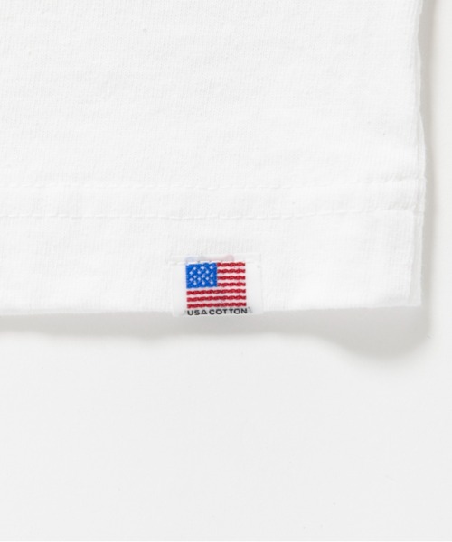 MAGIC NUMBER（マジック ナンバー）の「【MAGIC NUMBER】 OUTSIDE T-SHIRT アウトサイドティーシャツ（Tシャツ/カットソー・メンズ・ホワイト/チャコールグレー/オリーブ/ブルーグレー・MEDIUM/LARGE/X-LARGE）」の11枚目の写真